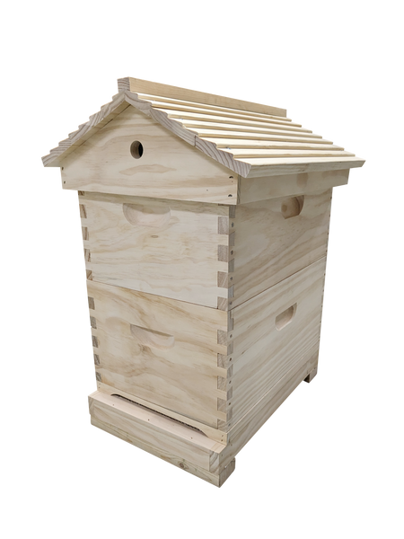 Assembled Beehive with Frames