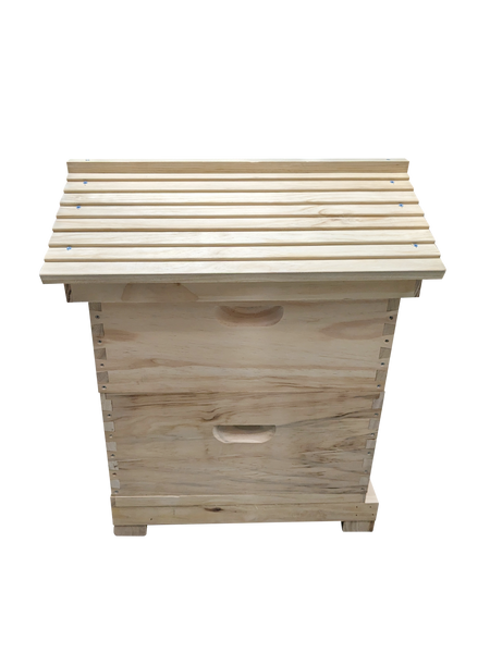 Assembled Beehive with Frames