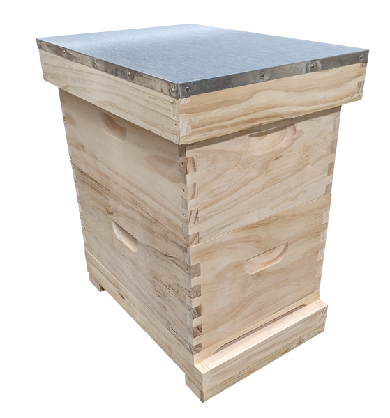 Assembled Beehive Telescopic Lid Mesh Base Assembled Frames