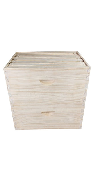 Beehive Double combo kit, 2 super and assembled frames