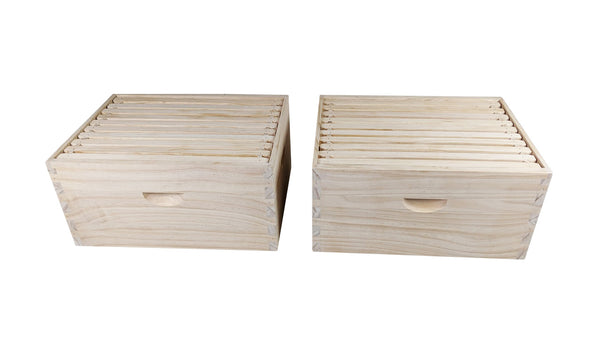 Beehive kit 10 frame full depth with beeswax foundation