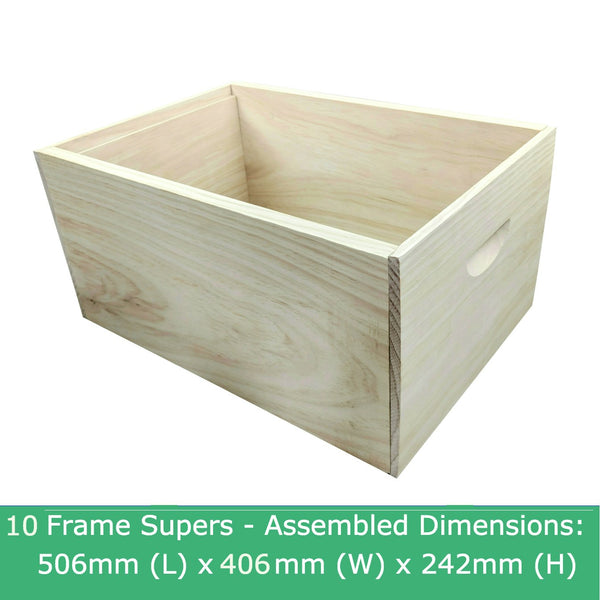 10 Frame Beehive super box rebate joint bee hive