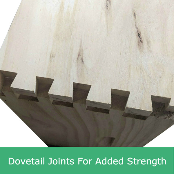 10 Frame WSP Super Box Dovetail Joints10 Frame WSP Super Box Dovetail Joints Bee Hive Beehive Boxes Supers