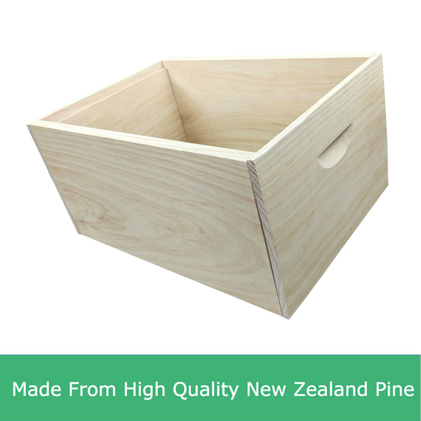 8 Frame Full Depth Deep Super Box - Flat Pack - Rebate Joints