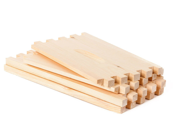Beehive Double combo kit, 2 super and assembled frames