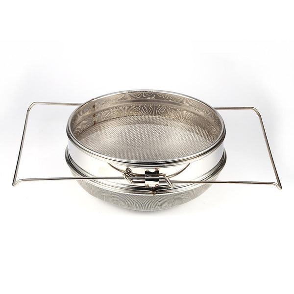 Stainless Steel Double Honey Strainer Filter