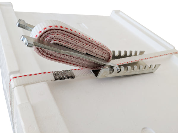 Emlock Hive Lock Steel Strapping Beekeeping Galvanised Beehive Nylon Strap