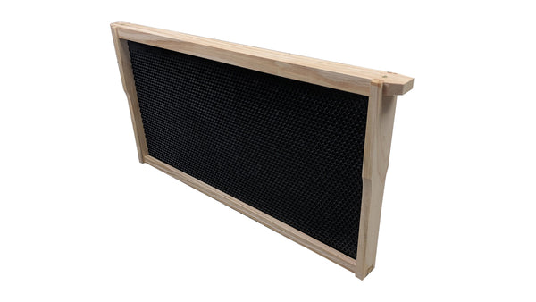 8 Frame Full Depth Beehive Super/Box Kit Including Frames and Foundation