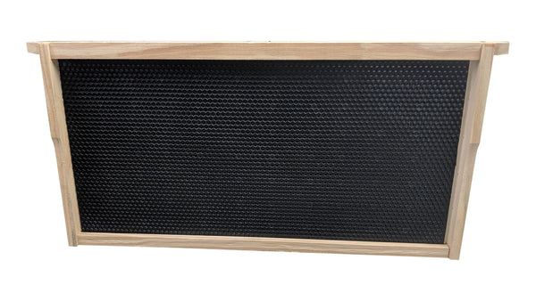 10 Frame Full Depth Beehive Super/Box Kit Including Frames and Foundation