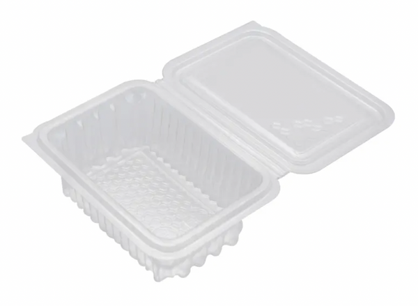 Plastic Embossed Honeycomb Containers - Pack of 100