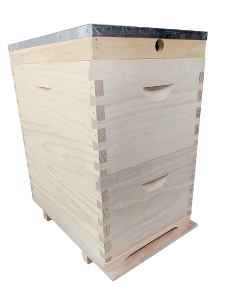 Beehive Kit Complete Double 16 Frames Bee Hive