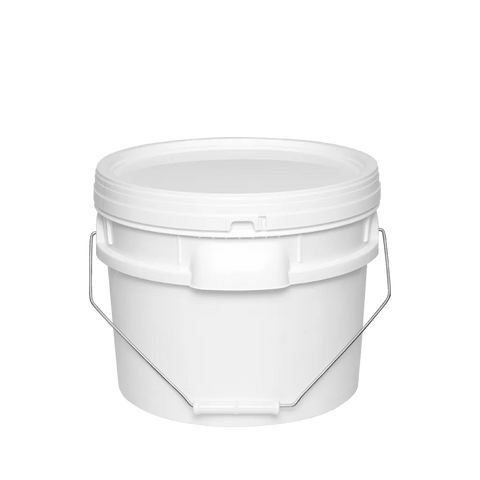 10 litre plastic bucket pail food grade wire handle