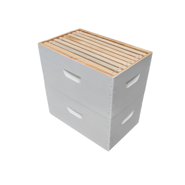 beehive box assmebled painted wax dipped paraffin