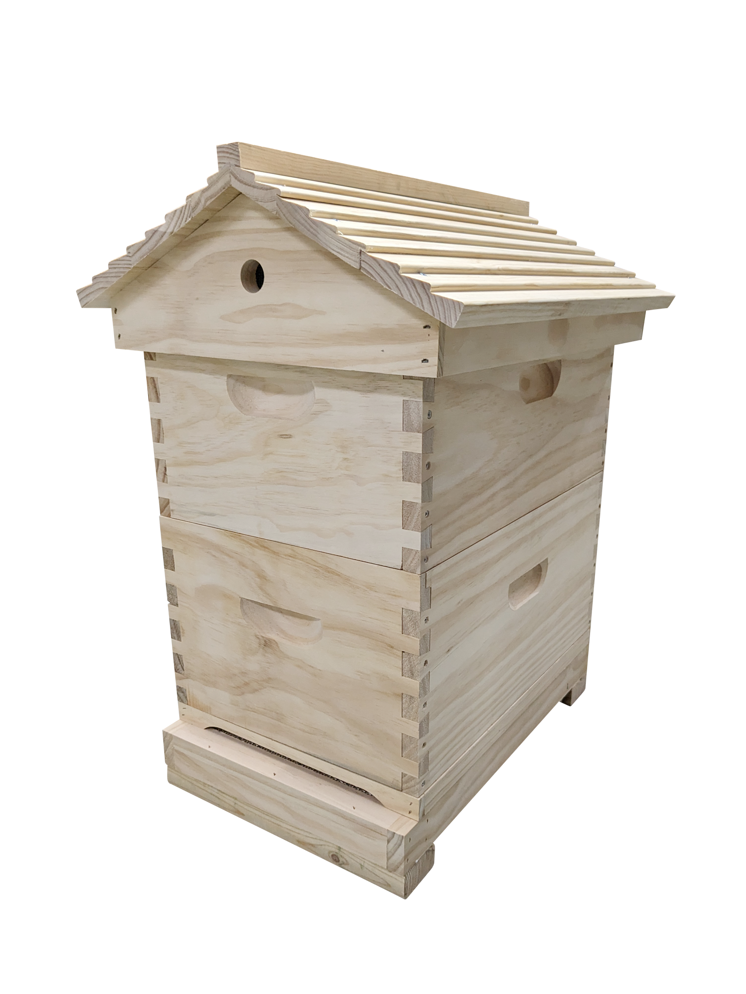 Assembled Beehive with Frames