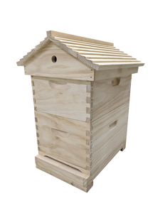 Assembled Beehive with Frames