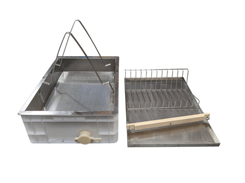 Honey Uncapping Tray Station Tub