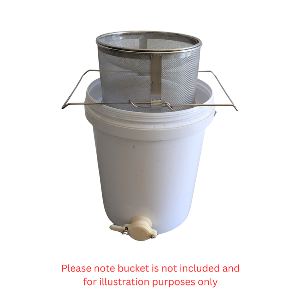 Jumbo Stainless Steel Honey Strainer Filter