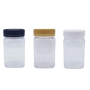 Plastic PET honey jars 500 grams