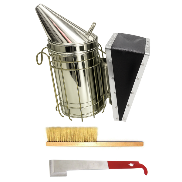 Beekeeping Starter Kit Smoker Hive Tool Brush