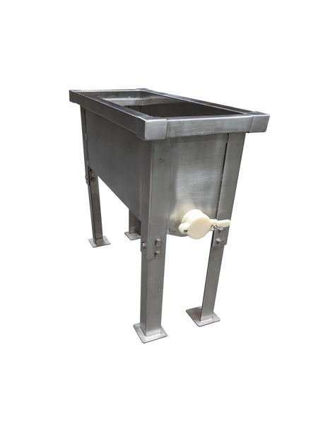 Stainless Steel Uncapping Drip Tray for Double Slit Roller Uncapping Machine DRS 