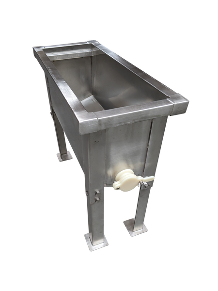 Uncapping tray double roller slit uncapper DRS Simple Harmony Farms