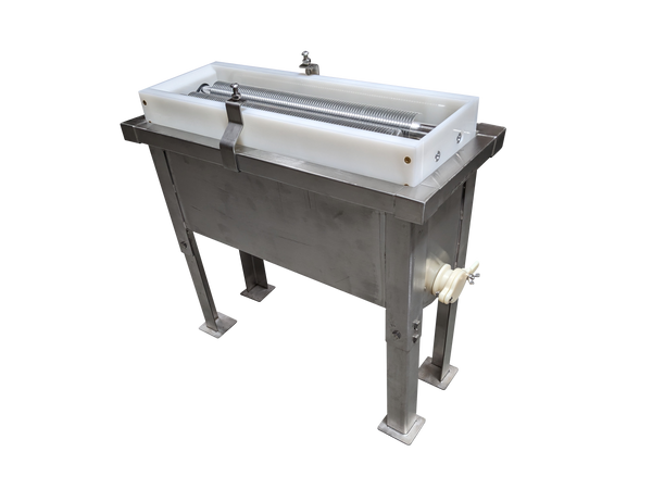 Stainless Steel Uncapping Tray for Double Slit Roller Uncapping Machine