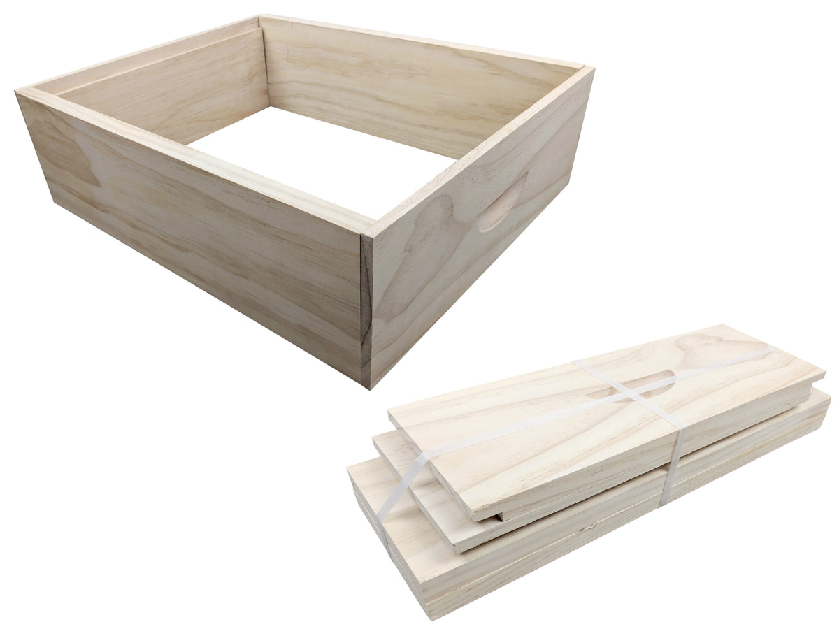 10 Frame Ideal Super Box - Flat Pack - Rebate Joints – The Bee Store