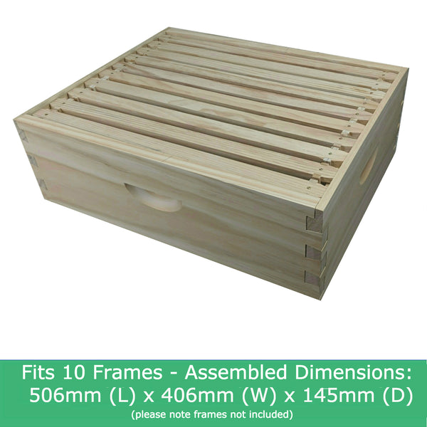 10 Frame Ideal Super Box Dovetail Joints Bee Hive Beehive Boxes Supers