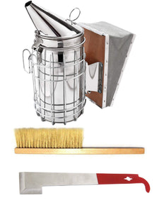 Beekeeping Starter Kit includes smoker hive tool and brush