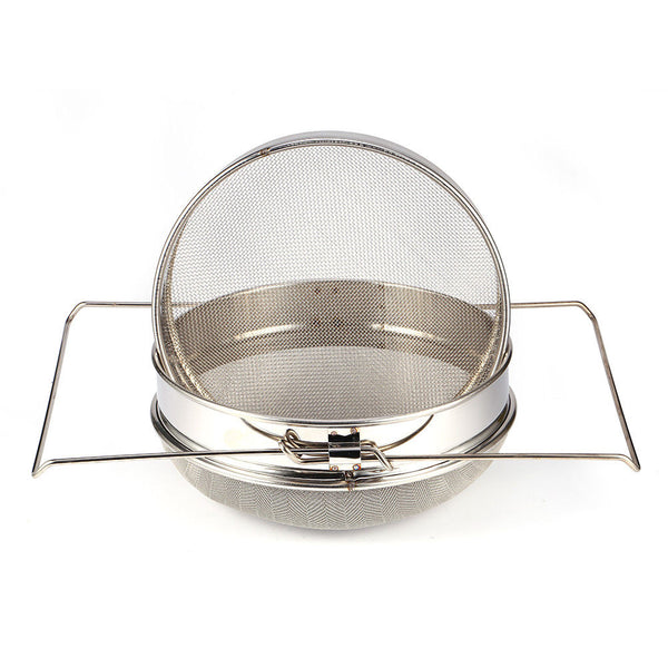 Stainless Steel Double Filter Strainer
