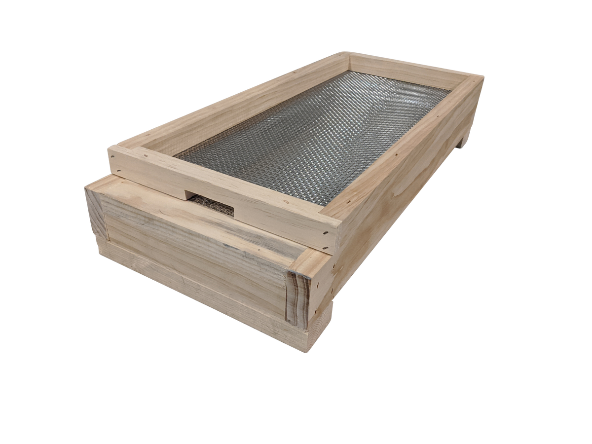 5 Frame Nucleus Hive Base with Mesh Drawer (BASE ONLY) – The Bee Store