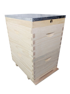 10 Frame Complete Beehive kit Double Bee Hive 