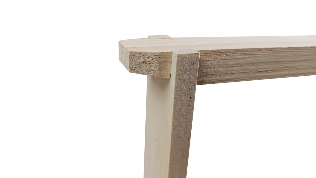 Grooved Bee Frame Premium Grade Full Depth Timber Beekeeping Frames - Unassembled - Groo ...