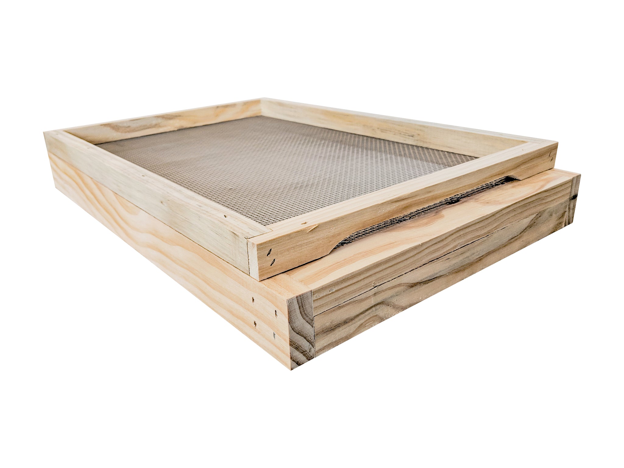  8 Frame Beehive Base ventilated screened mesh with drawer